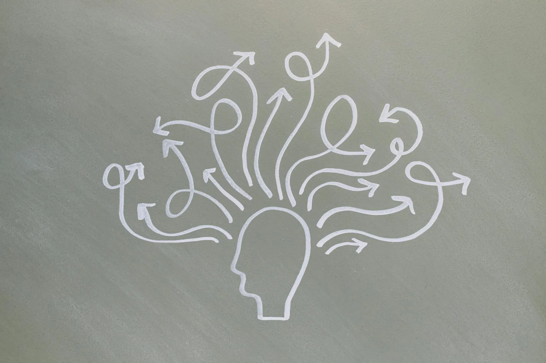 Conceptual mental-health artwork